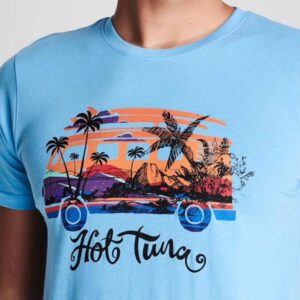 HOT TUNA T-SHIRT HOMMES BLUE CAMPER