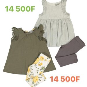 TAHARI BABY PACK 2 ENSEMBLES FILLES